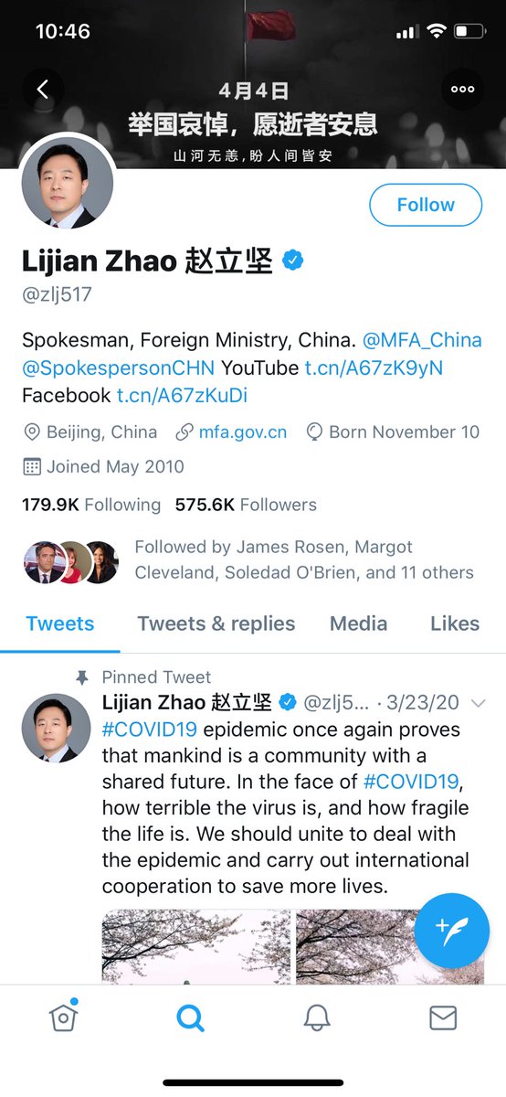 3. Zhao  @zlj517 you don’t actually think a block will stop me from monitoring your posts and exposing your lies, do you? 