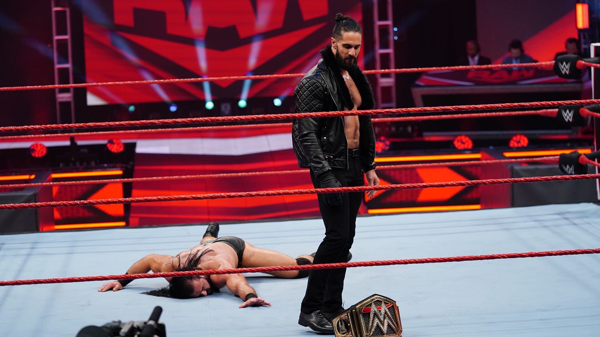 Seth Rollins Vs Drew McIntyre WWE Championship Feud Begins On WWE Raw 2