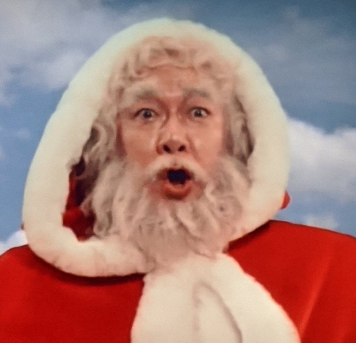 Mr. Miyagi was Santa Claus all along! WHO WOULD HAVE GUESSED  #BabesInToyland