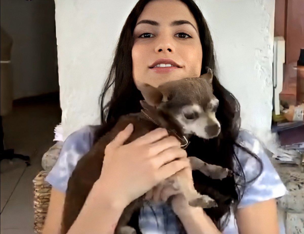 ♡ bárbara lópez with animals; a thread