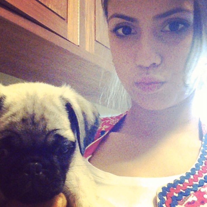 ♡ bárbara lópez with animals; a thread