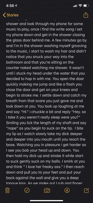 Part 1/4 of a long ass story I started on Valentine&rsquo;s Day https://t.co/bQZSmEetmJ