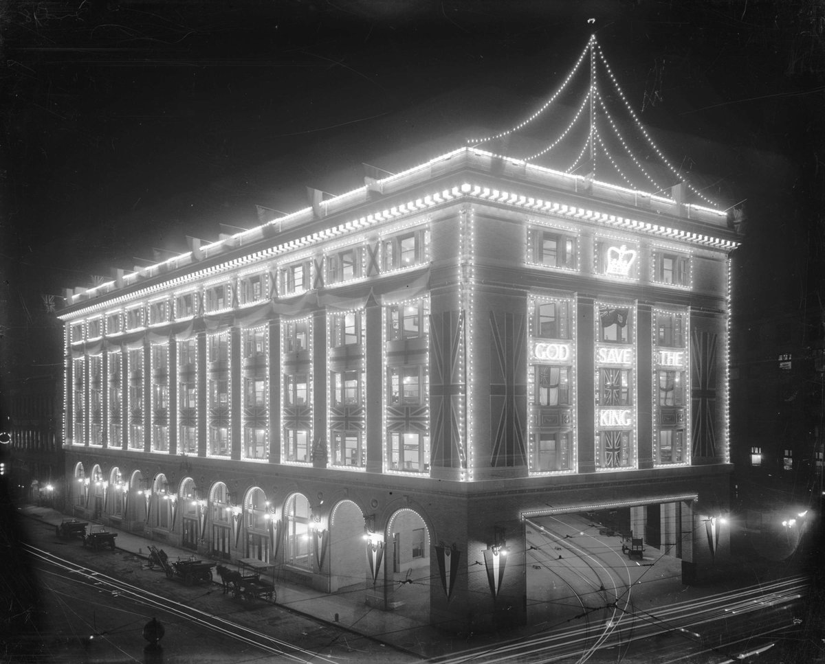 Let's jump around. In 1891, Vanouver's third railway commences, the Westminster Tramway, which is mostly the Expo Line. The Westminster Tramway terminated over at Main and Carrall, where BCER would build a handsome interurban depot that still stands  https://searcharchives.vancouver.ca/b-c-electric-railway-companys-interurban-tram-station-on-southwest-corner-of-hastings-street-and-carrall-street-lit-with-electric-lights-for-visit-of-duke-of-connaught