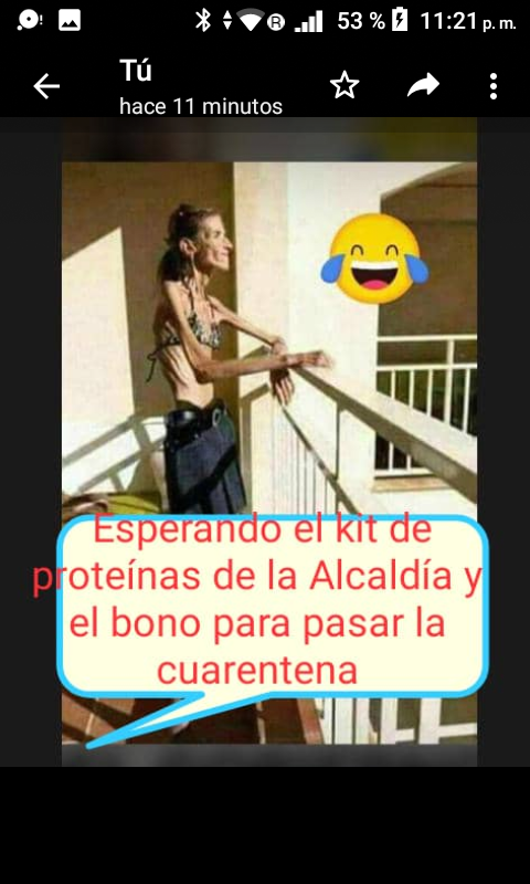 aurorayssa's tweet photo. @Jateranoficial UD cree q un empleado del CMV pde quedarse en 40tna con una quincena 262 000 Bs,ni 1/2kg de queso, Póngase la mano en el corazón y la otra  en el bolsillo ,de un salario digno XQ si cobramos Lo mismo la próxima quincena no nos va a matar el CV19 sino el hambre! https://t.co/oFnMaLKnCB