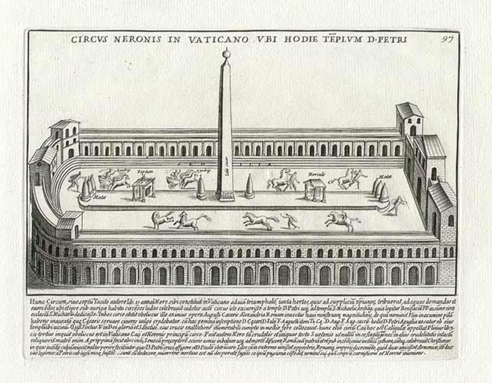 Y no es cualquier Obelisco Egipcio, es el más alto de los tres Obeliscos sagrados del templo del Dios del Sol, Ra, en Heliopolis, Egipto. El emperador Caligula lo trasladó de Egipto hacia el Circo de Nerón donde descansa actualmente, hoy lo conocemos como la Plaza de San Pedro.