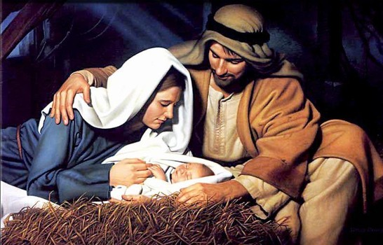 The Story Goes...Mary, a young virgin girl was engaged to Joseph. God sent an Angel to Mary to explain that she would become pregnant and conceive a child by the power of the Holy Spirit.Mary birthed Jesus in a crude stable on the evening of December 25 in Bethlehem