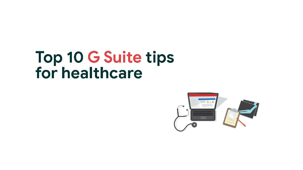 GoogleCloud_IN's tweet photo. Learn the top 10 #GSuite tips that can go a long way in helping #healthcare professionals provide fast, efficient care for their patients from anywhere via online β‘οΈ https://t.co/8nIIMjVUd1
#remotehealthcare #remotehealth #remotedoctor #remotenurse https://t.co/otrltHAXLC