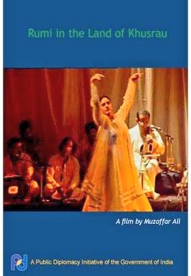  #RumiInTheLandOfKhusrau (2001) by  #MuzaffarAli. Based on Tajjali, a Sufi concert with performances by Persian and Indian artists.The film inter-cuts the concert with life of Khusrau, and similarities of his poetry with that of Rumi's. Link: 