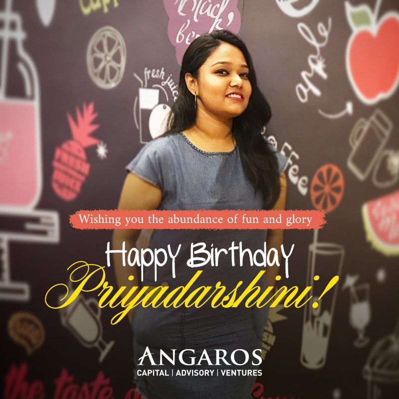 Angaros_Group's tweet photo. Happy Birthday, Priyadarshini! May your birthday mark the beginning of a wonderful period of time in your life!
#birthday #wishes #blessings #hyderabad #AngarosGroup https://t.co/gGUfeH2wpF