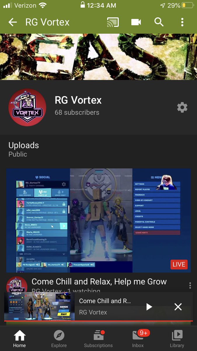 Go check out my YouTube channel