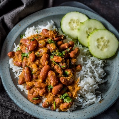 Rajma Chawal Or Dal Chawal