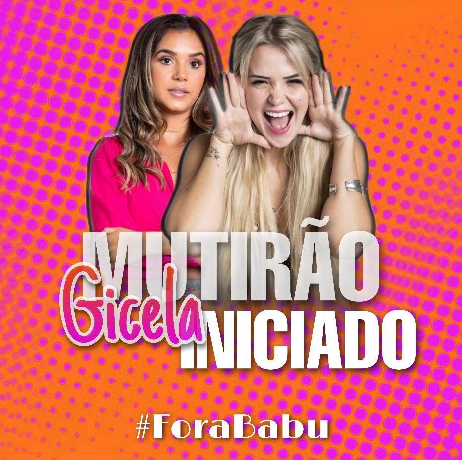 gizellybicalho's tweet photo. 🌪🦄 MUTIRÃO GICELA VOTANDO FEAT @marcelamcgowan INICIADO 🦄🌪

#FicaGizelly #ForaBabu #BBB20 

❌ O VOTO É PARA ELIMINAR, VOTEM NO BABU

⏰ ENVIEM OS VOTOS ÀS 3:00 AQUI 

🎯 META: 1.200 VOTOS POR PESSOA

💻 LINK PARA VOTAÇÃO: https://t.co/tGwNjgz5Um https://t.co/Hocgqh1nkJ