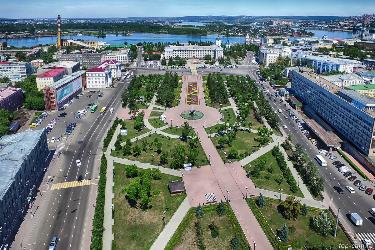 Площадь Кирова Иркутск