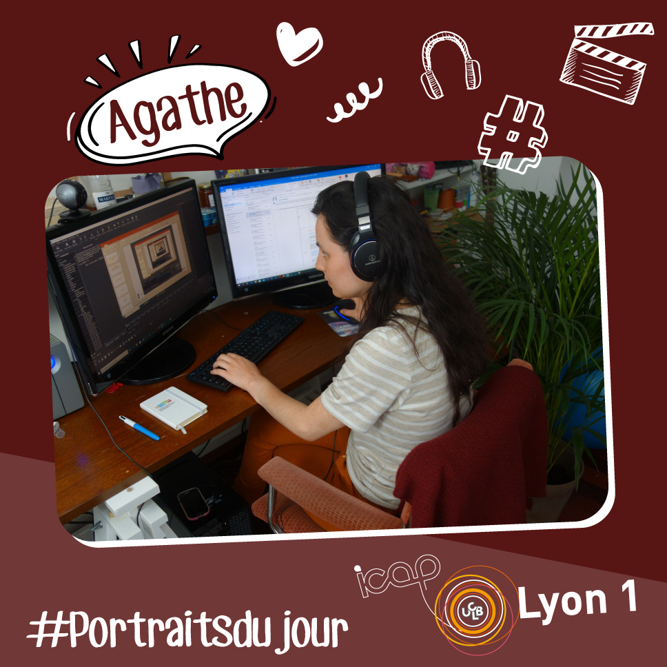 icap_lyon1's tweet image. iCAP l&apos;activité continue
#confinement #projetsencours #portraitsdujour @UnivLyon1 

Agathe jongle entre tutoriels et ateliers vidéo, Willy continue le développement de projets en réalité virtuelle et Jean-Yves s’occupe de la gestion administrative des clients extérieurs 