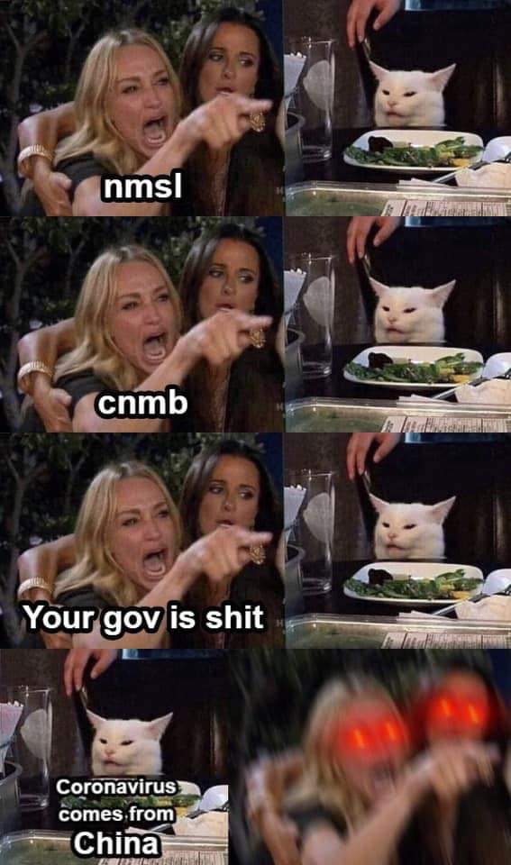 vteeshk's tweet photo. Fragile #nmslese 😂😂
#supportThai
#nnevvy
#HKisnotChina
#COVID19isfromChina
Oops
#HKisnotNMSL
#COVID19isfromNMSL https://t.co/k0JOLwTvU6
