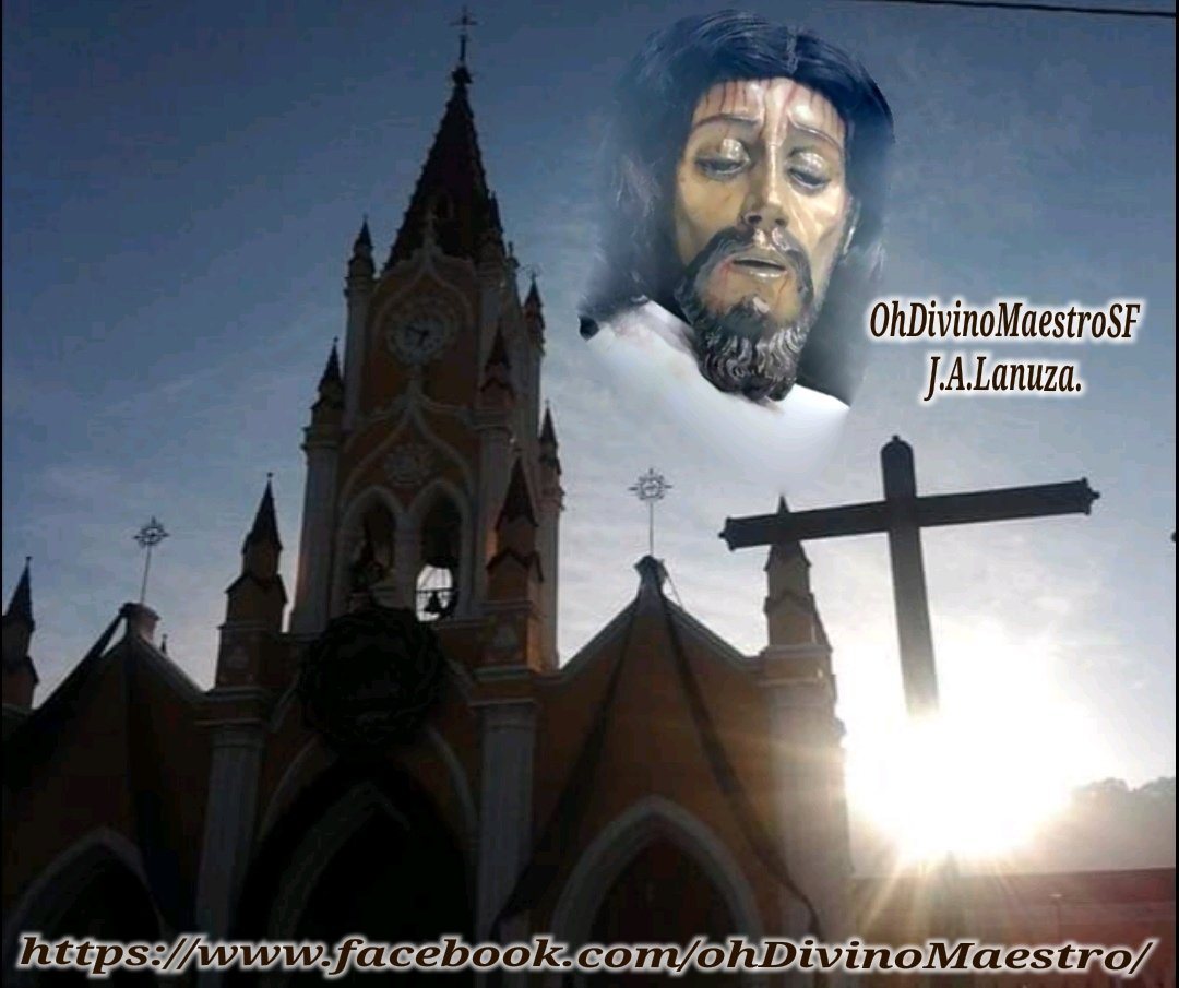 OhDivinoMaestro's tweet photo. SOL BENDITO DE MI VIDA QUE ACALORA LA VIDA EN SU SANTUARIO. SÉ MI ESPERANZA Y LUZ DE MI VIDA QUE ME ALUMBRE Y ME GUÍE EN EL CAMINO LARGO DE TU SALVACIÓN, NO PERMITAS NUNCA SEÑOR QUE ME APARTE DE TI NO HAGAS QUE MI FE POR TI HAGA QUEBRANTAR MI AMADO JESÚS.

@OhDivinoMaestro https://t.co/X9pki5dvqf