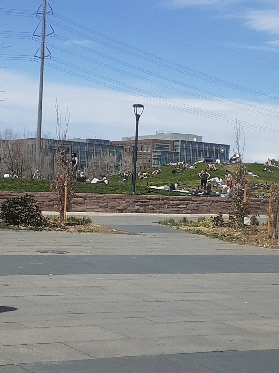 mrs_lady_a's tweet photo. @9NEWS @7news @KDVR @CBSDenver @denverparksrec how is it that I cant work but this is happening at parks , you have people performing, swimming ,and getting a tan while my children cant go to school and get the education that they need . @COVID19Tracking  this needs to stop . https://t.co/sIBslK2moB