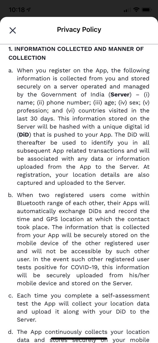 kkalyan's tweet image. Arogya sethu app is a nicely done. But it’s a privacy bomb