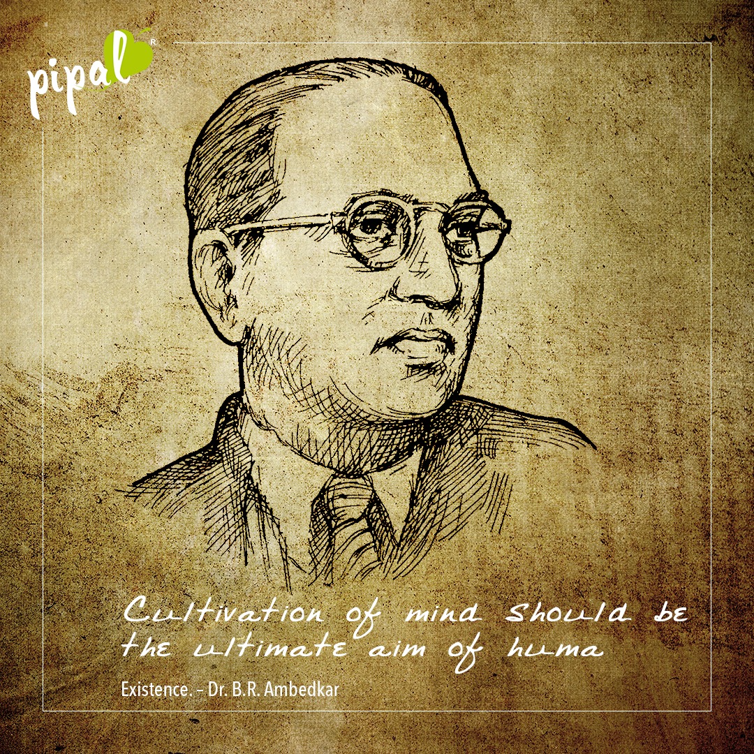 PipalProducts's tweet photo. Just Dr. B.R. Ambedkar’s thoughts, Pipal believes in the Indianness of its people. Pipal wishes you a Happy Ambedkar Jayanti. 
#AmdedkarJayanti #Ambedkar #PipalProducts https://t.co/LRHICWReTD