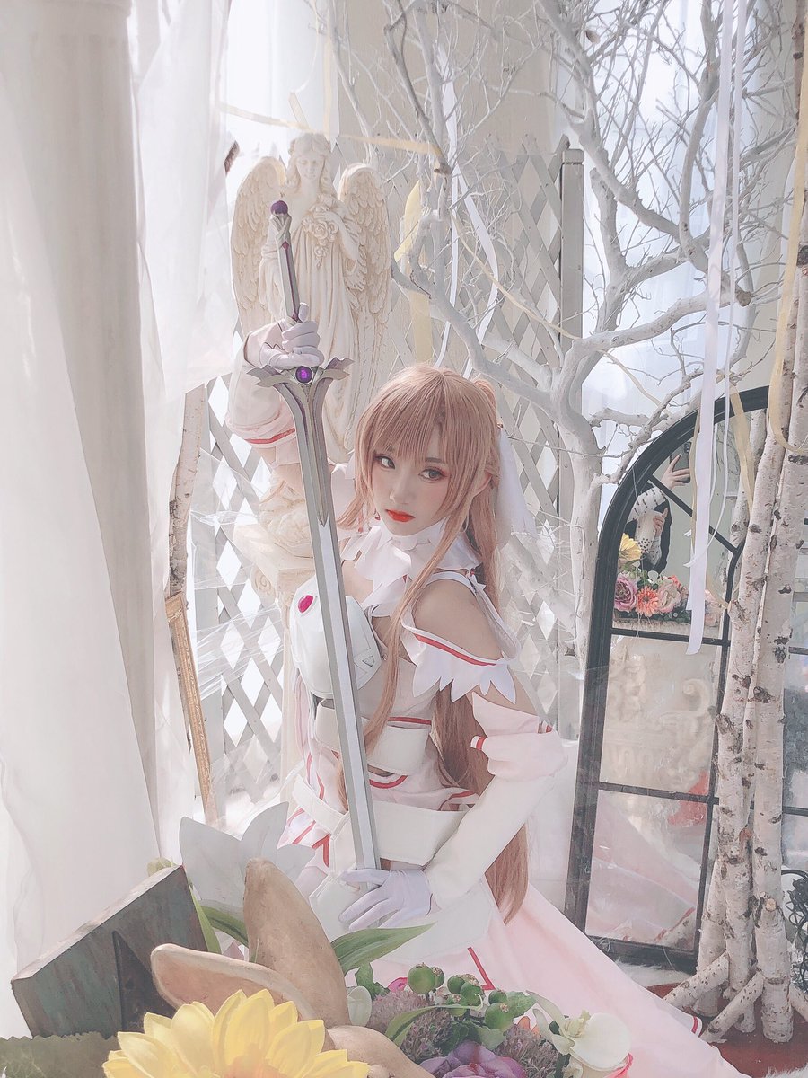UUyouuoy's tweet photo. #cosplay #Asuna #アスナ #ステイシア 

「ソードアート・オンライン」のcosplayです。

cn：尤幽（youu）

永遠にあすなのことが好きです！ https://t.co/iT8Ejr5CIw