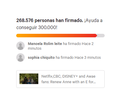 I left this at 266k less than 24 hours ago, someone explain how the heck we're 156 signatures away from gaining not 1 but 2K new signatures. EYE-April 14, 2020.00:26 am. #renewannewithane