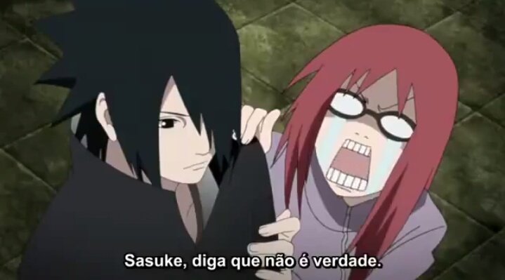 Reação de Sasuke à gravidez de Sakura - Naruto e Boruto 