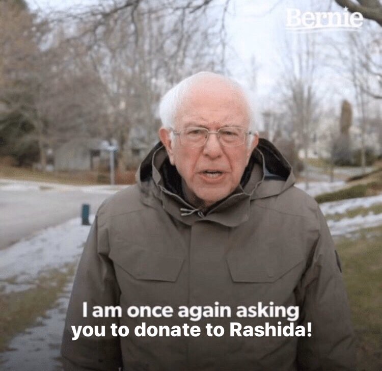 halchriza's tweet photo. @People4Bernie @RashidaTlaib https://t.co/iCJjC1VttB