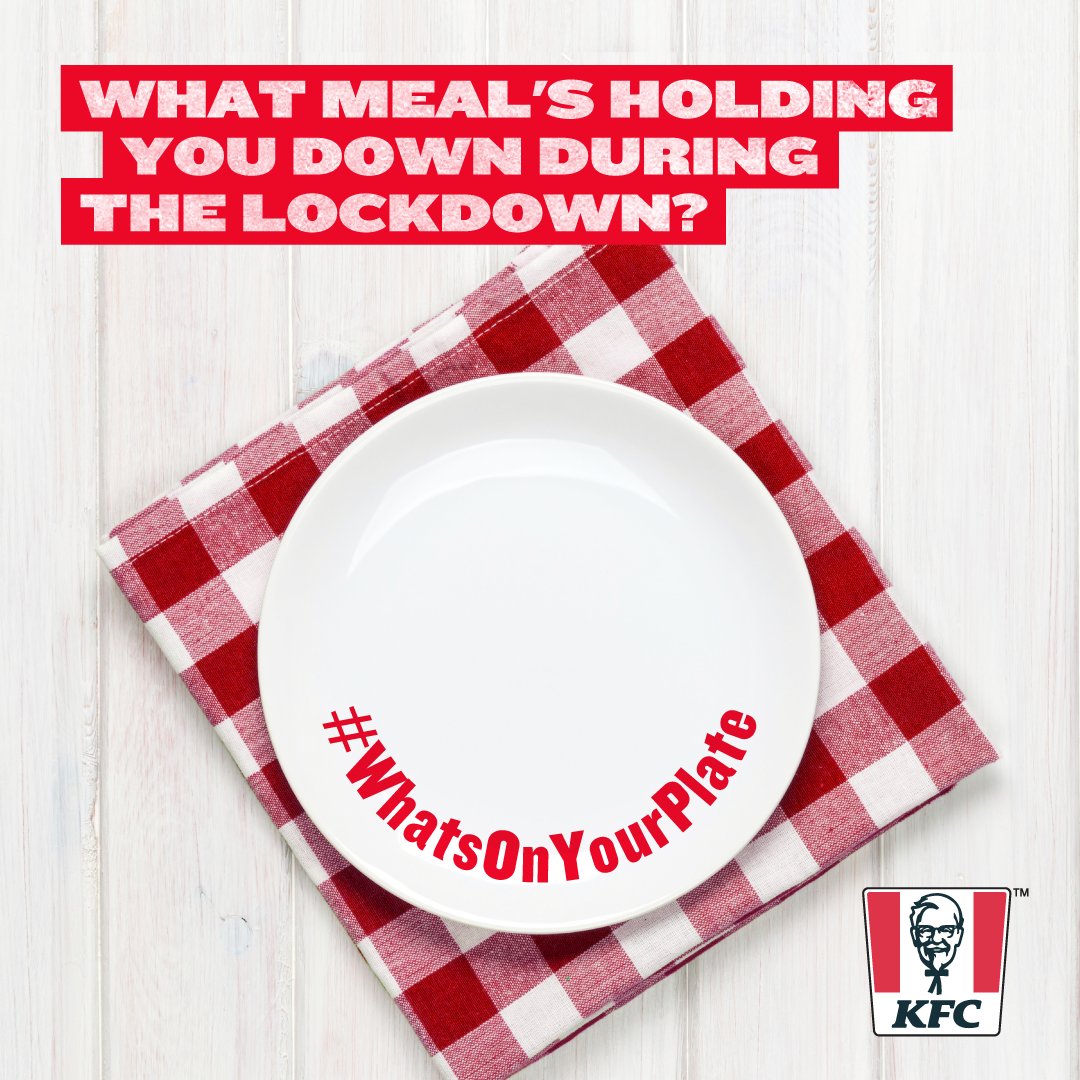 We know that boredom can lead to people getting creative in the kitchen 😅What's the weirdest thing you've had on your plate during this lockdown? Share down below to find out if you're in good company with your weird cravings 😂 

#WhatsOnYourPlate #KFCServedWithCare