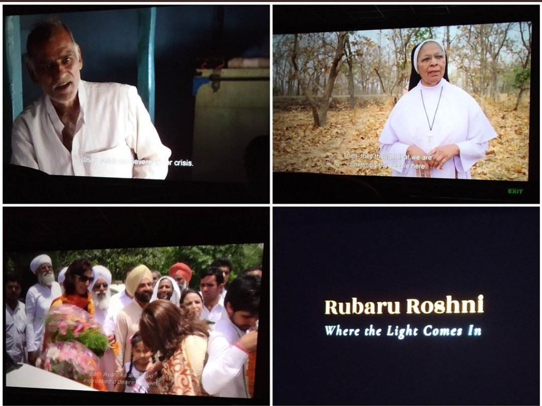 A documenatry feature about loss. And about forgiving  #RubaruRoshni (2019) by  @svaticb, produced by  @aamir_khan and  #KiranRao.Streaming on  @NetflixIndia and  @hotstartweets. @Nayantaramusic  @OfficialAMITABH  @ZeeMusicCompany  @ShantiBhushanDP