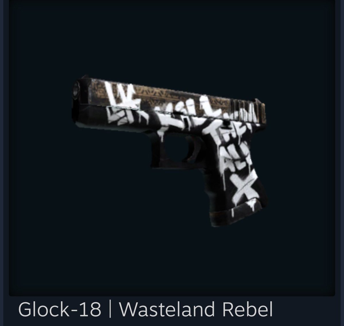 ImGetlowe's tweet photo. ★ Glock-18 | Wasteland Rebel - Factory New - Flash Giveaway ★

RULES:
- RT♻️
- FOLLOW @RawDogg209 AND MYSELF
- TAG A FRIEND

ROLLING ON 4/21 after it’s tradable.

Good Luck ! 🍻 https://t.co/m3Tob81YvN