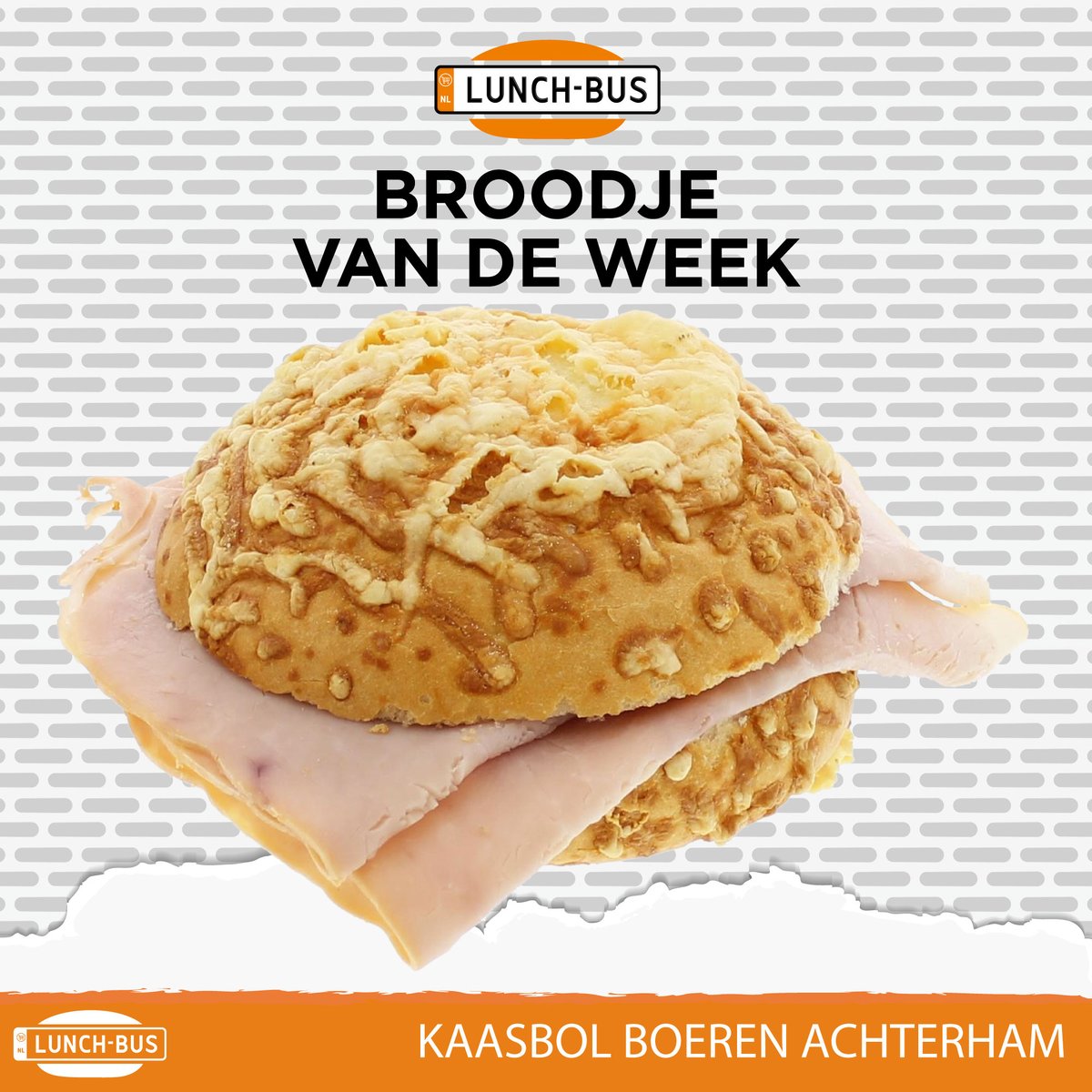 DeLunchBus's tweet photo. Wij hopen dat u een fijn pasen heeft gehad! Deze week zijn er natuurlijk weer nieuwe aanbiedingen bij de Lunch-Bus. De kaasbol boeren achterham en de long suisse zijn deze week extra voordelig te krijgen! Liever niet de deur uit? Bestel dan op https://t.co/sh3U2qTjkP https://t.co/ylshrONGeS