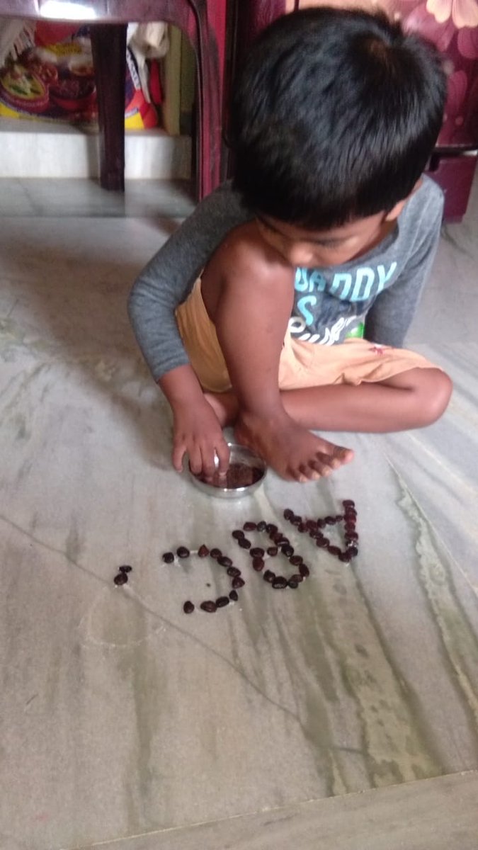 Suryapet_U's tweet photo. These Kids Proven, that learning by playing is the closest move for children to teach anything. Pre-School children of
#Suryapet_U Project
#SuryapetDist. https://t.co/A6naKB8i95