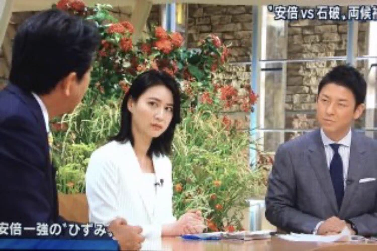 @kazu10233147 安倍晋三の天敵　小川彩佳アナウンサー。 