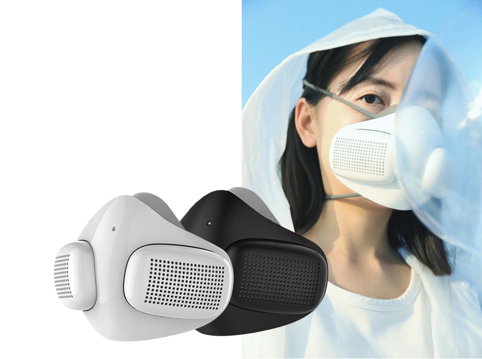 Bluetooth bone conduction, clear powered, dual intake powered- I've seen hundreds of iterations over the years and the tech-heavy don't survive IRL. Masks get nasty, masks need to be washed. Masks are supported by friction- so why hang extra gear on them instead of watches?