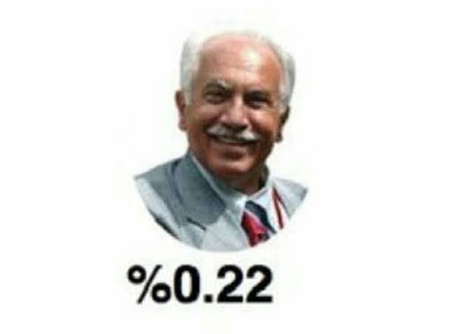 Ata Benli on Twitter: Şu Doğu Perinçek'in aldığı oy oranı kadar da olsa  güzel günlerin geleceğine dair umudum var… 
