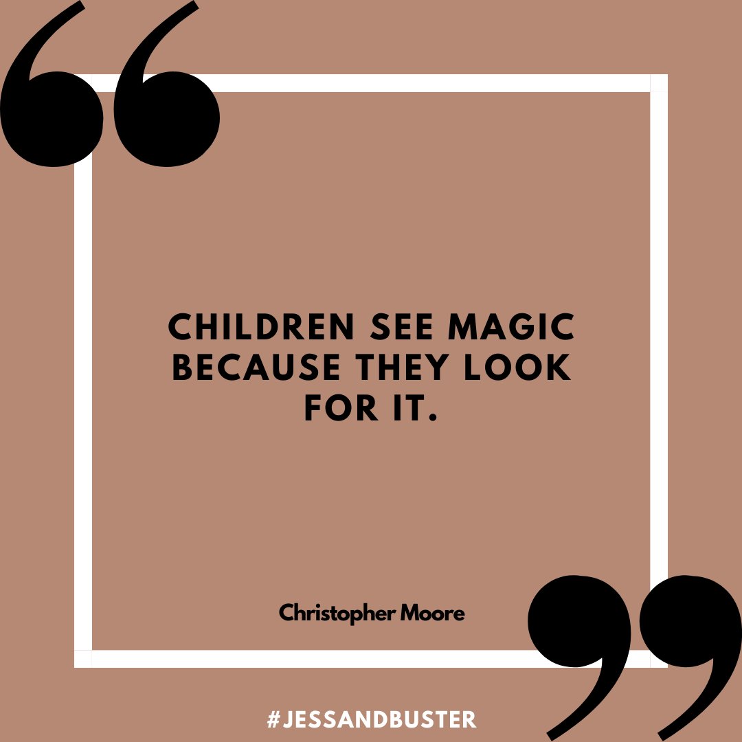 BusterJess's tweet image. Magic can be found when you choose to look for it! ✨