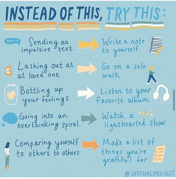 stteilos_ARM's tweet photo. In times like these, itโs easier to be reactive rather than proactive. Have a go at switching one or two of your behaviours this week and see if it helps your mood. Iโm working on not going into an overthinking spiral! How about you? #smallchangesbigwins https://t.co/F3rr6lLnXA