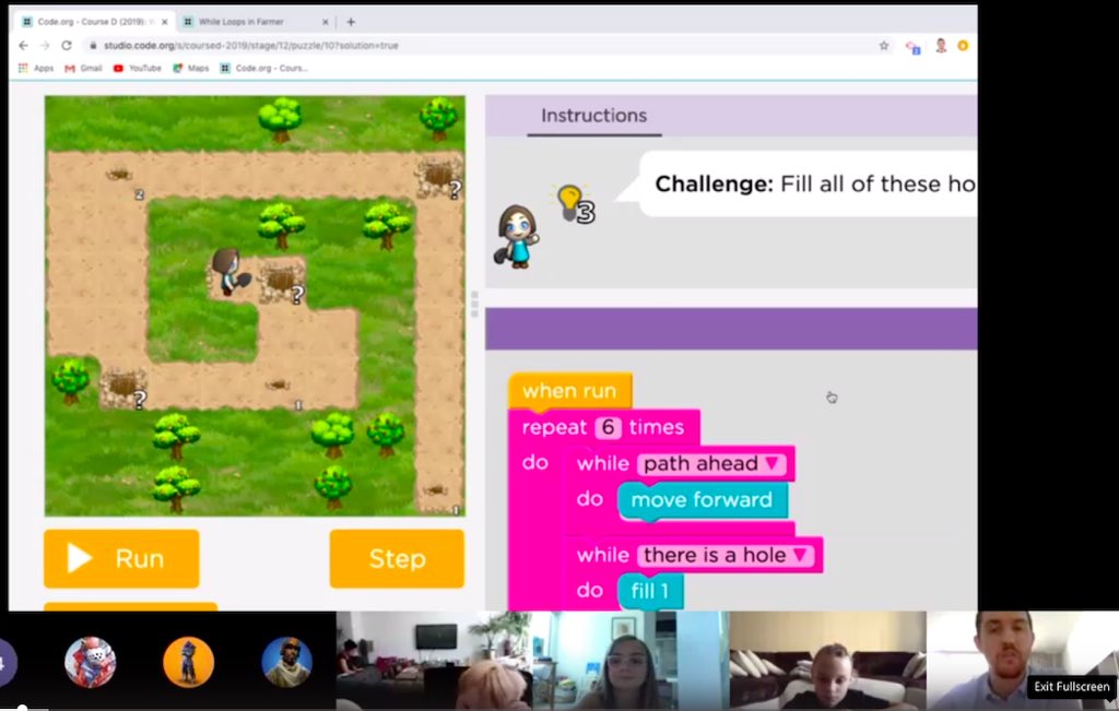 The <a href="/ArborYear5/">Year 5 | The Arbor School</a> students used conditionals, nested loops and while loops today, but the coolest part was when <a href="/ArborPrimary/">Head of Primary | The Arbor School - Daniel Nichol</a> dropped by in his helicopter! 🚁 #ArborComputing