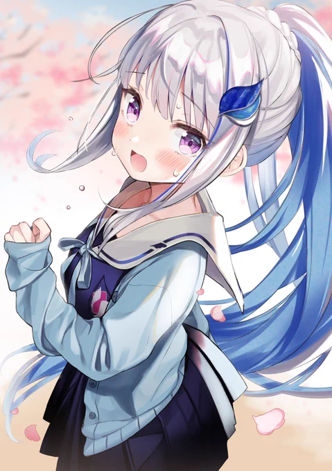 「しぇ、せんぱいっ…!?」
#ヘル絵スタ 