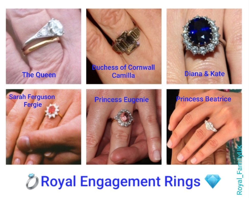 Royal Family Bit Of Fun Which Royal Engagement Ring Is Your Favourite From These Pictures And If You Could Have One Which Would It Be Royal Queenelizabeth Katemiddleton Diana Camilla
