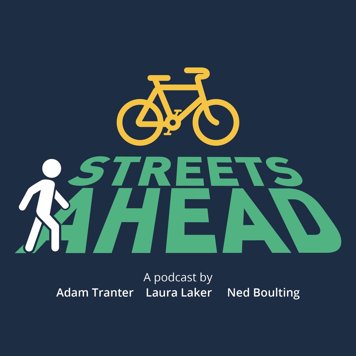 🚨NEWS! I'm co-hosting a new podcast @podstreetsahead with @laura_laker + Ned Boulting. We talk about active travel, liveable streets and urban design 🚲🚶‍♀️🏙

I'd love it if you had a listen at🎧 streetsaheadpod.com
Or search “Streets Ahead” on your Podcast App + “Subscribe”!