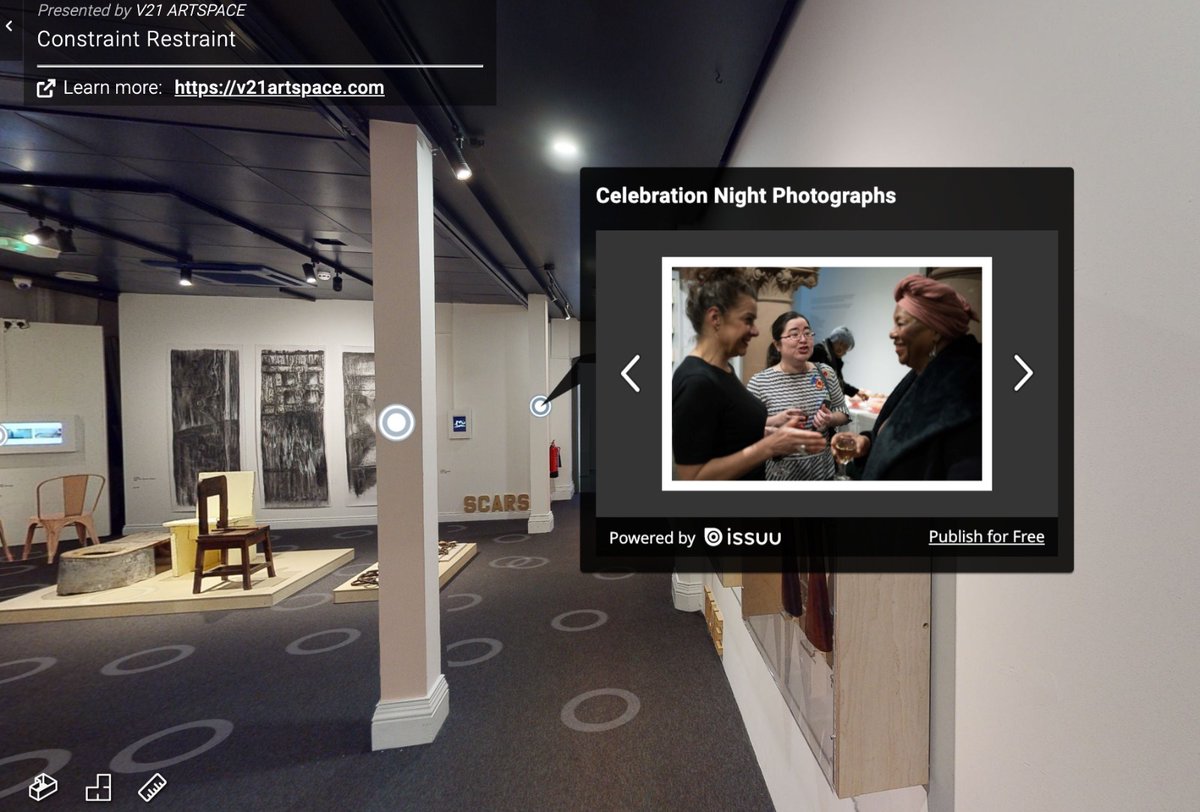 delighted to see a preview of #ConstraintRestraint gallery tour. A #coproduced exhibition, shaped with hundreds of wonderful people and <a href="/JusticeMuseum/">National Justice Museum</a> collection. It was unimaginable during development how relevant the theme of 'constraint' would become 1/2