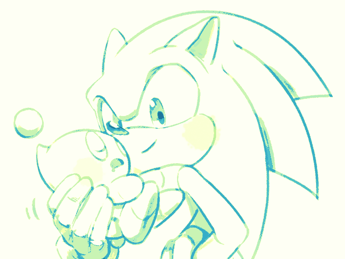 「sonic the hedgehog」Fan Art(Oldest)