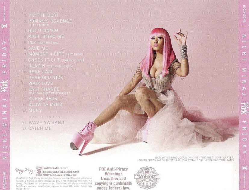 25. Nicki Minaj- Pink Friday