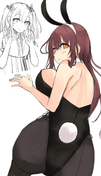 バニーさんのラフ✨ 