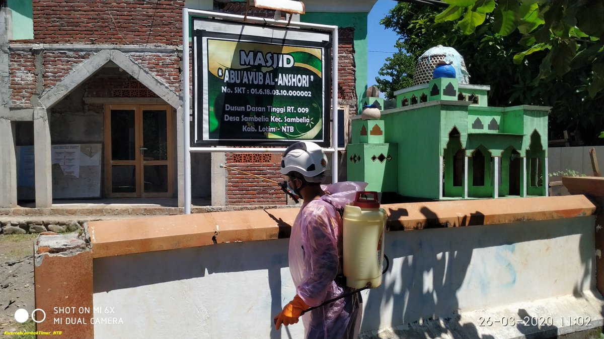 PadvinderSalman's tweet photo. Penyemprotan Disinfektan di Sambelia

#pramukaupdate #infopramuka #aksipramuka #satupramuka #pramukabawaperubahan #pramukahitz #pramukaperekatbangsa #pramukakreatif #scoutradioindonesia #pramukakeren #kwartirnasional #kwarnas #cikalscoutid #radiosahabatpramuka #pramukaday https://t.co/SC16mVGqJa