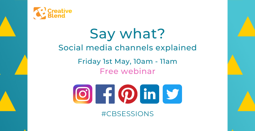 In our next FREE webinar, you'll learn which #socialmedia platforms are right for your business. Register your interest here: bit.ly/CBsessions &amp; pls share with anyone that might be interested! #CommunityMatters 💪