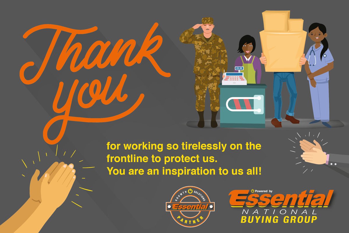 keepitessential's tweet image. Dearest healthcare professionals, drivers, grocery store workers, journalists, police officers, military personnel and other essential employees...