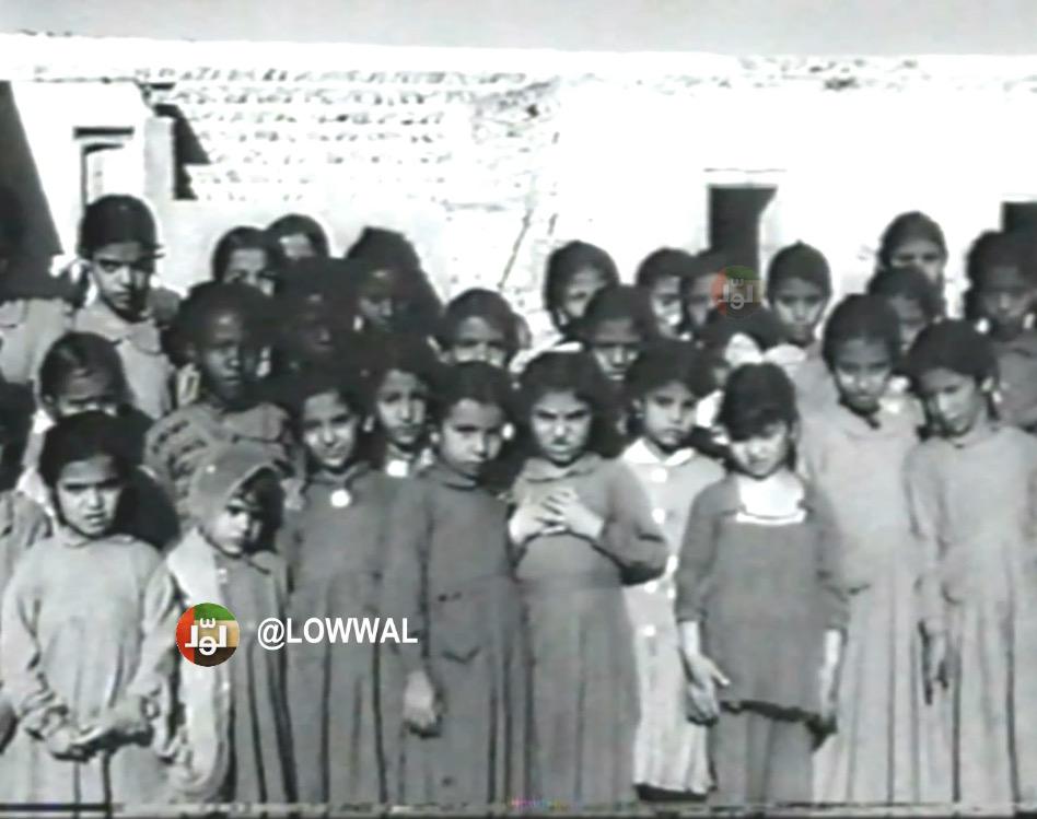 It was as Director-General of the Department of Education - دائرة المعارف - in Kuwait that Hussein visited Sharjah to oversee the school my mother was studying at then (she met him) called Fatima Al Zahra that Kuwait was was funding. Image still of school in 1959 taken by  @lowwal