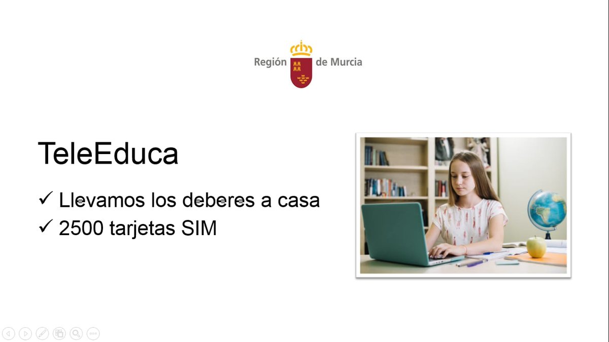 Educarm's tweet image. 📣 Ponemos en marcha TeleEduca. 

✅ Imprimimos 🗳️ y llevamos a casa los deberes de los alumnos que no acceden a teleformación. 

✅ Sumamos 2.500 tarjetas SIM 📲 a las 909 del Ministerio = 3.400. 

👉 carm.es/web/pagina?IDC…